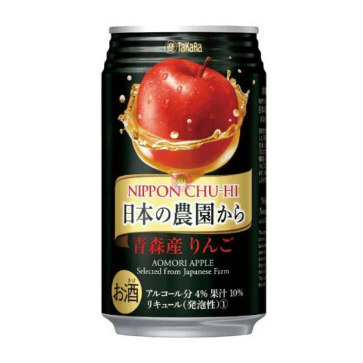 Takara Chu-Hi Nihon No Nouen Peach Cocktail Spritz Peach Flavour 350ml Alc 4%