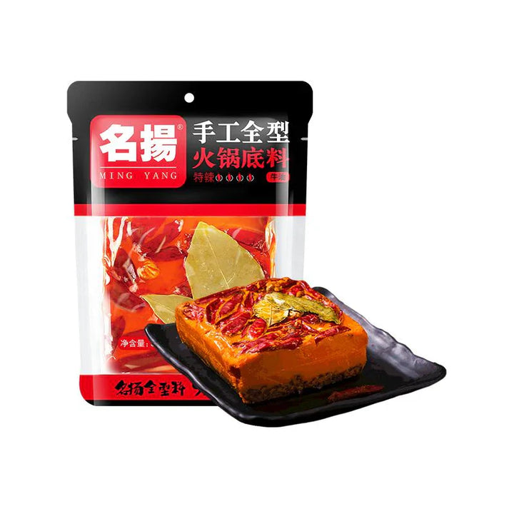 名扬手工牛油火锅底料麻辣味238g Min Yang Hot Pot Soup Base Hot & Spicy Flavour