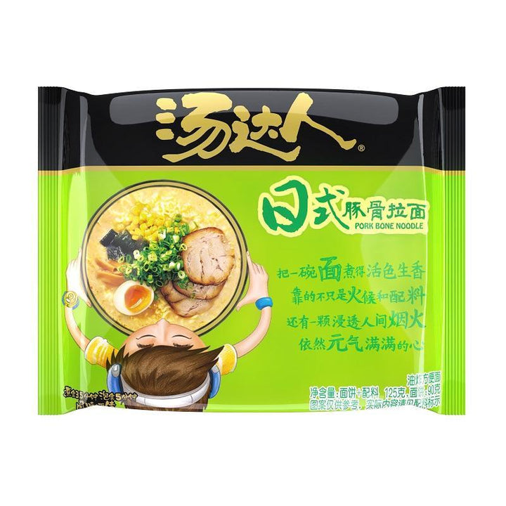 统一汤达人日式豚骨面125g Unif BBQ Pork Soup Noodle