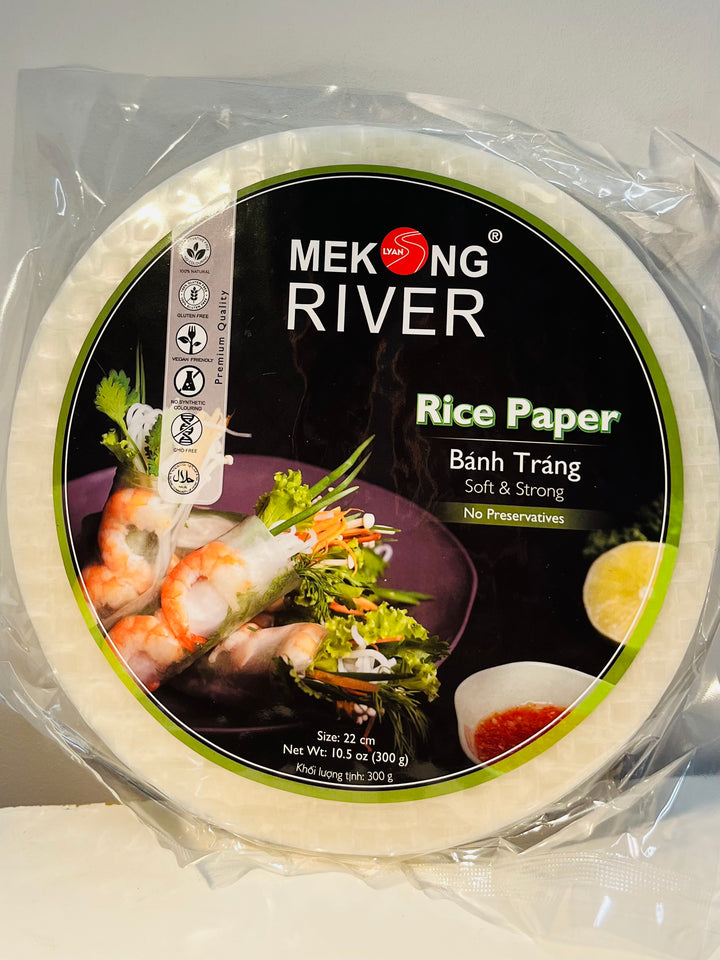 Mekng River Rice Paper Original Flavour 22CM 300g