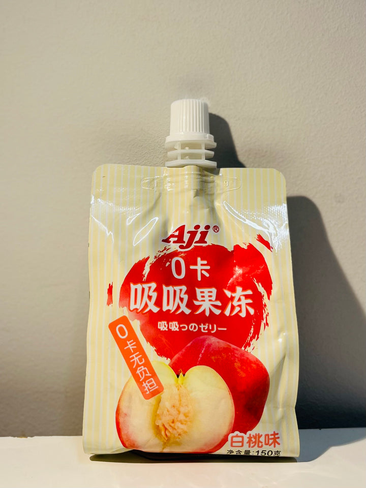Aji吸吸果冻白桃味150g Jelly Drink Peach Flavour
