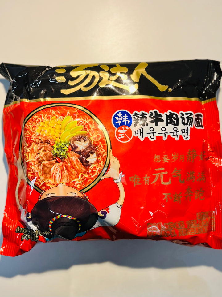 统一汤达人韩式牛肉面125g Unif Korean Style Beef Noodle