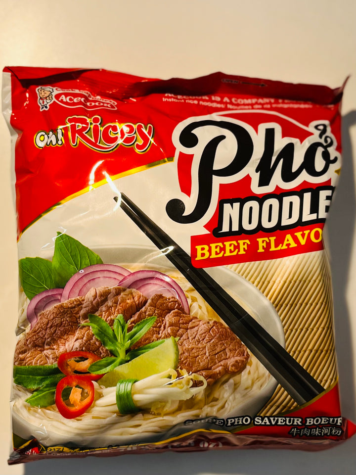 Acecook Oh! Ricey Instant Noodle Beef Flavour 70g 牛肉味河粉