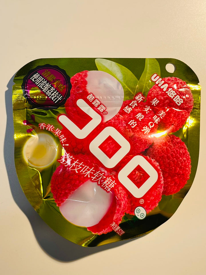 悠哈酷露露软糖荔枝味52g Uha Kororo Soft Candy Lychee Flavour