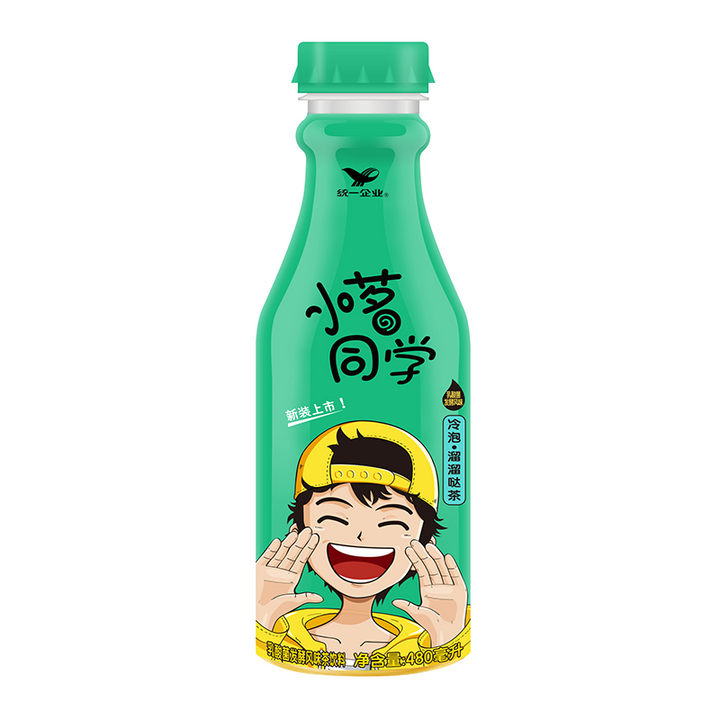 统一小茗同学溜溜哒茶480ml Unif Xiaoming Liuliuda Green Tea