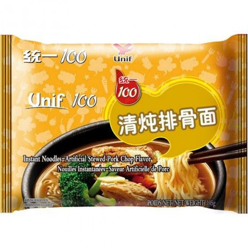 统一清炖排骨面105g Unif 100 Instant Noodle Pork Chop