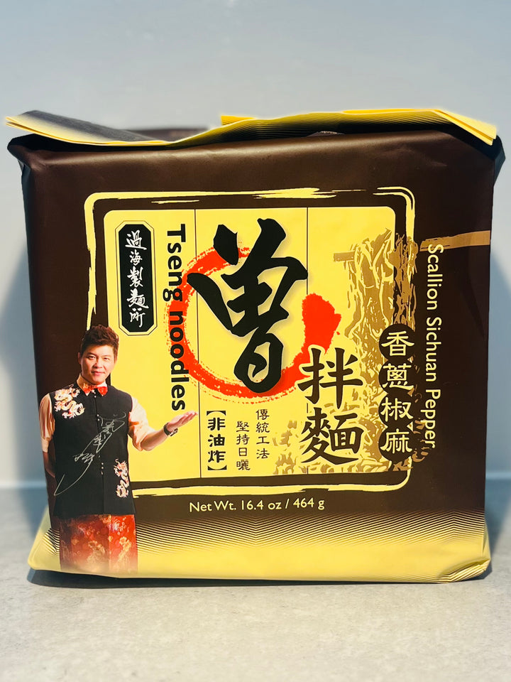 曾拌面香葱椒麻464g Tseng Noodles Pepper Flavour