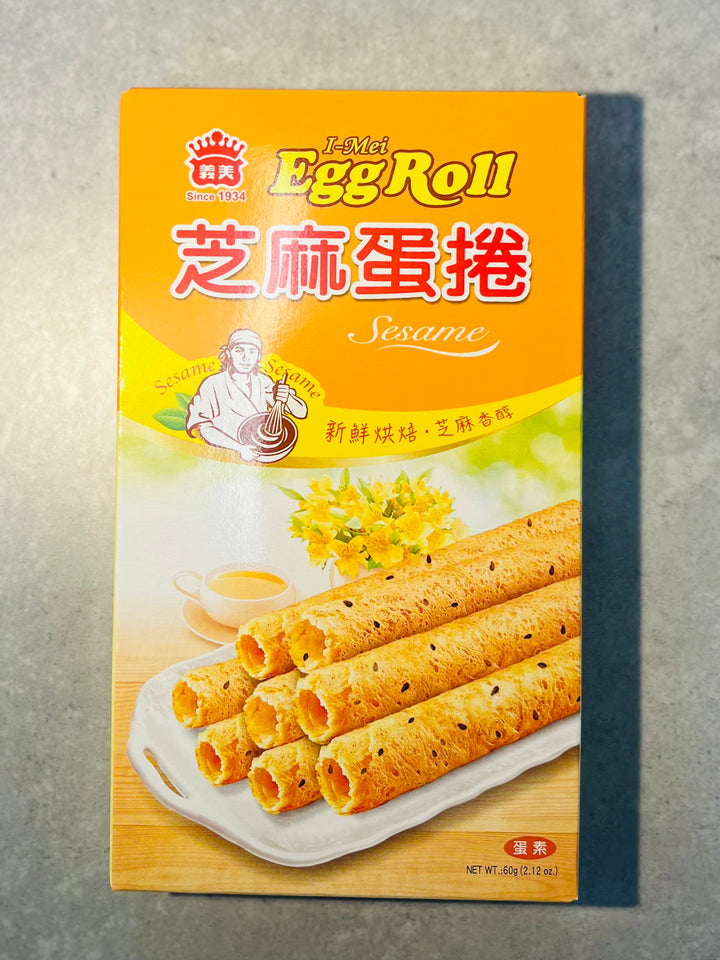 义美芝麻蛋卷60g YM Egg Roll Sesame