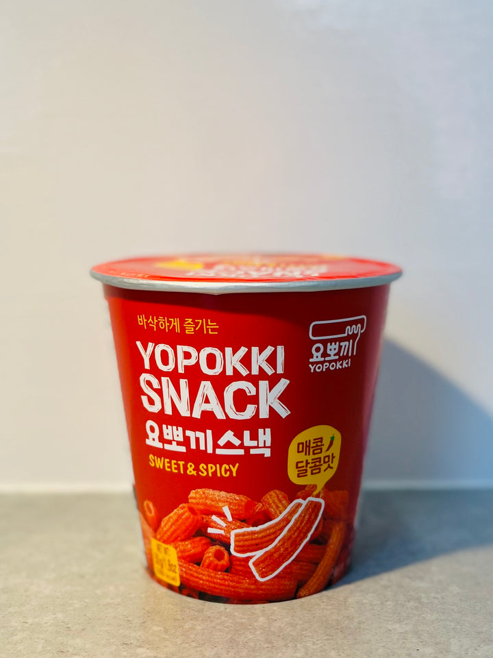 Yopokki Snack Sweet&Spicy Flavour cup 50g