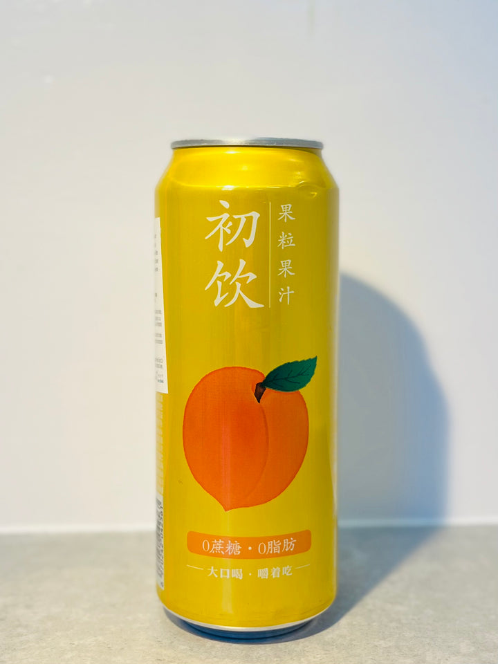 初饮果汁饮品黄桃500ml CY Fruit Drink Yellow Peach