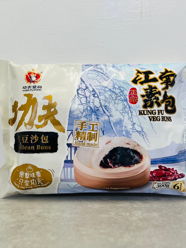 功夫红豆沙包300g Kungfu Red Bean Buns