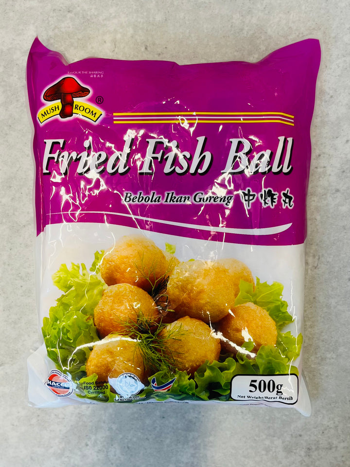 蘑菇中炸丸500g Mushroom Fried Fish Ball