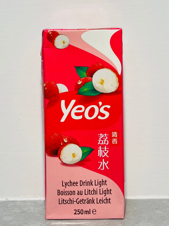 Yeo's Lychee Drink Light 250ml 清香荔枝水