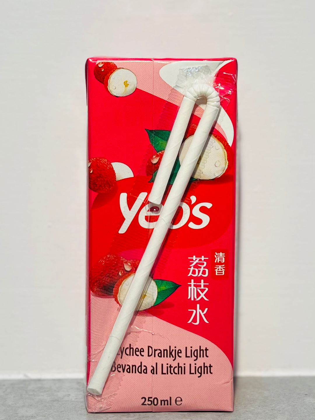Yeo's Lychee Drink Light 250ml 清香荔枝水