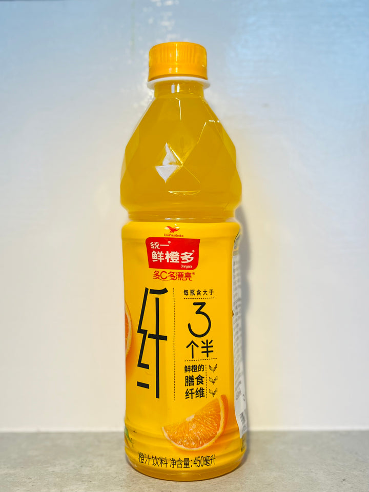 统一鲜橙多450ml Unif Orange Juice