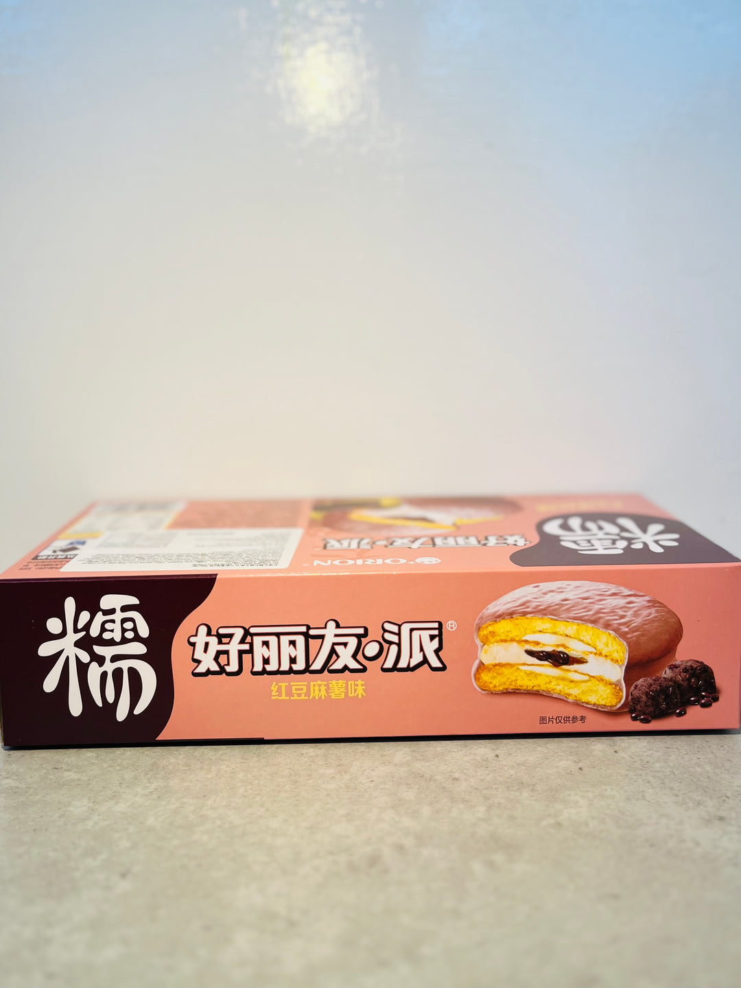 好丽友派红豆麻薯味168g 6Pics Orion Pie Red Bean Mochi Flavour