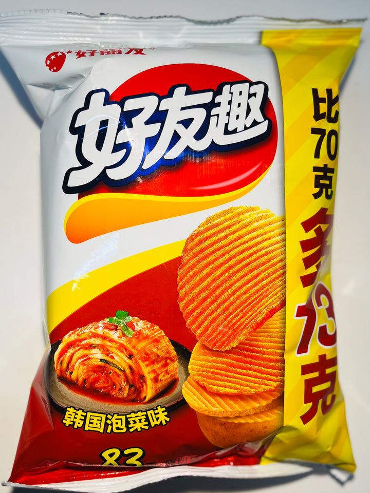 好丽友好友趣韩国泡菜味83g Orion Potato Chips Kimchi Flavour
