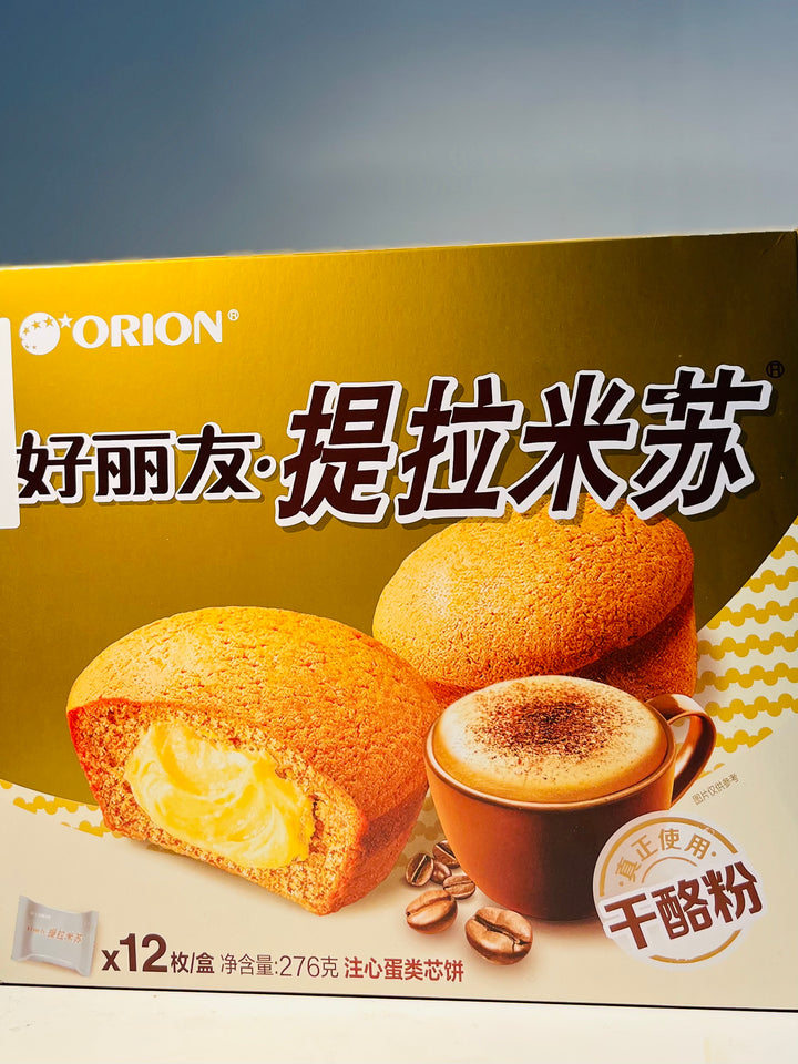 好丽友派提拉米苏味12pcs Orion Choco Pie Tiramisu Flavour