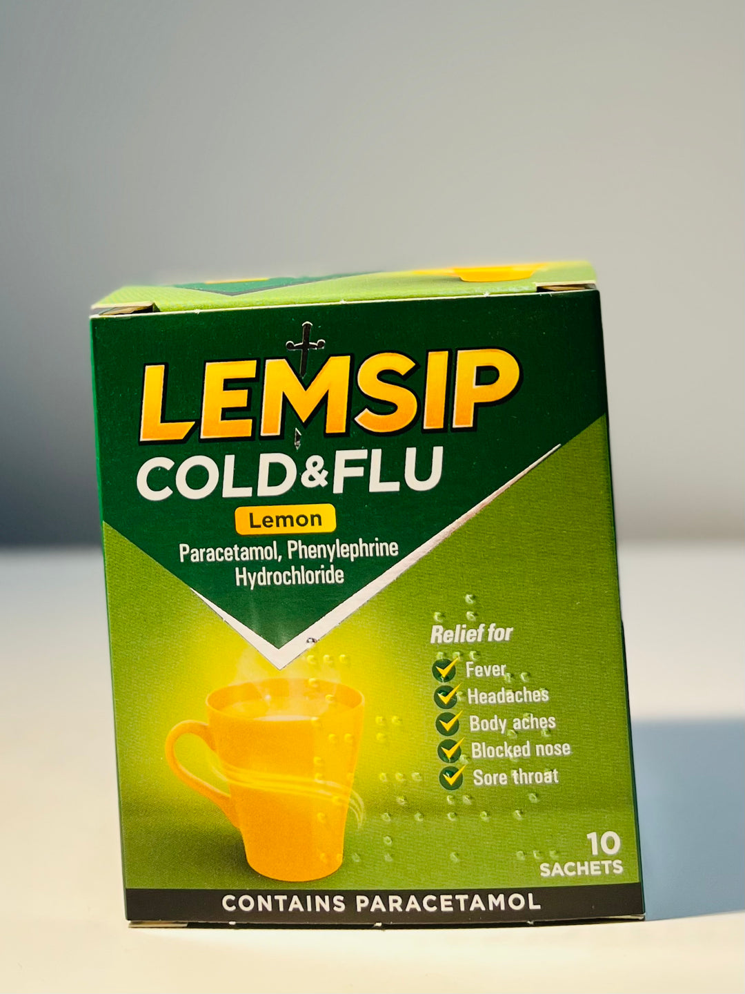 Lemsip Max Cold and Flu Lemon 柠檬味冲剂(扑热息痛)