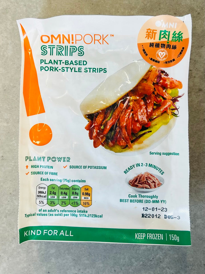 OMni Plant-based Pork-style strips 150g