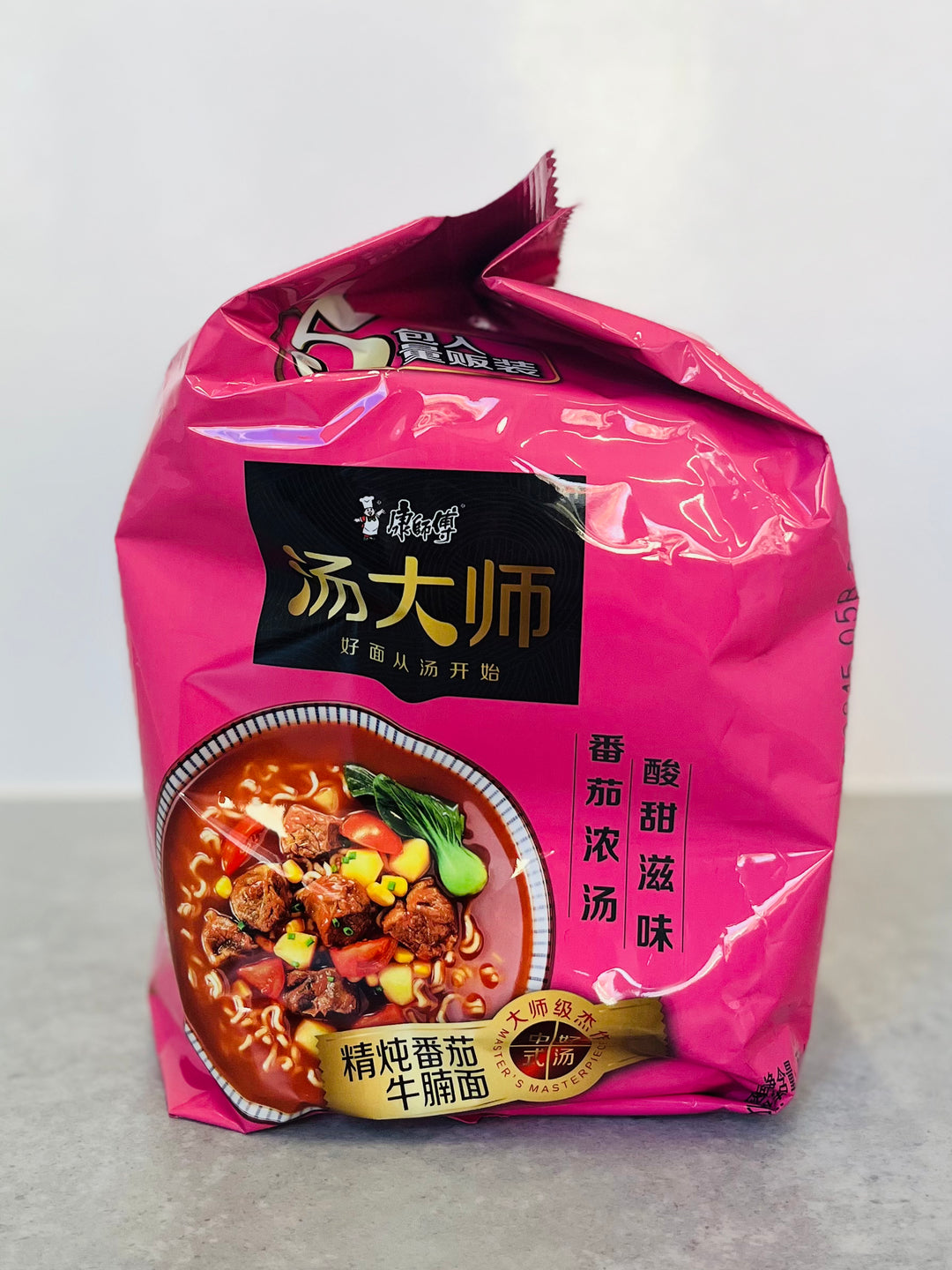 康师傅汤大师精炖番茄牛腩5pcks MK Stewed Tomato Beef brisket