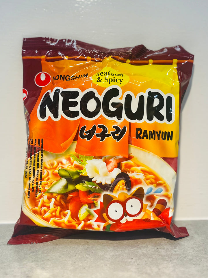 Nongshim Neoguri Seafood Spicy Ramen 120g