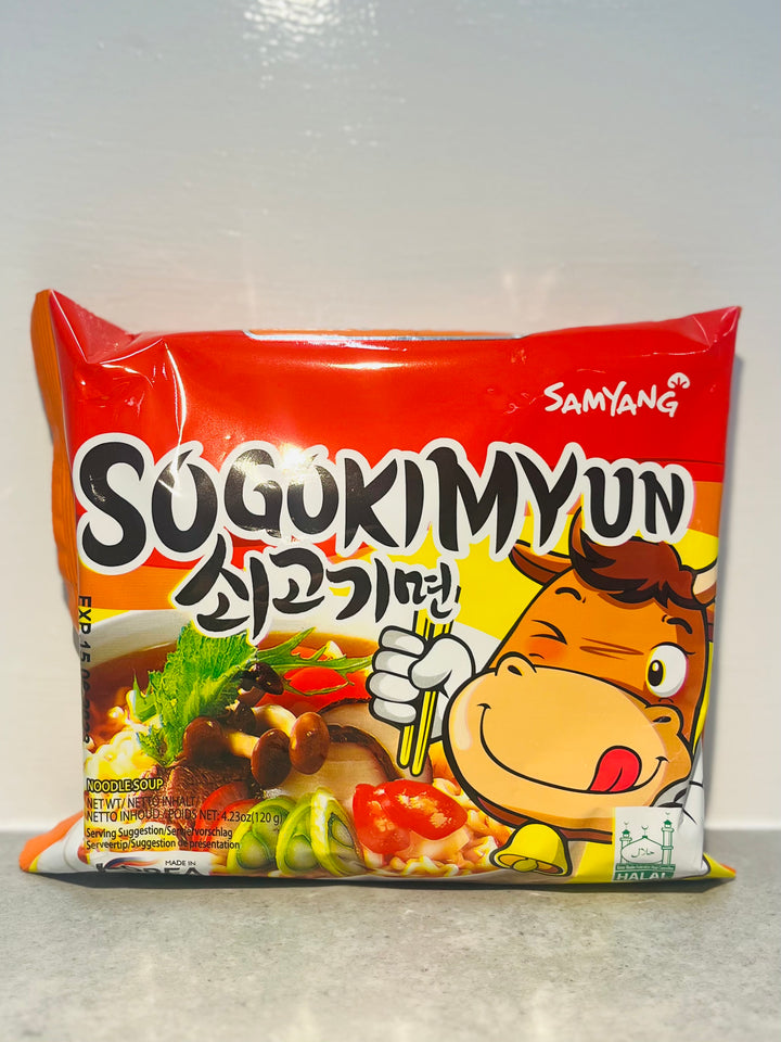 Samyang Sogokimyun Ramen Beef Noodle 三养牛肉拉面120g