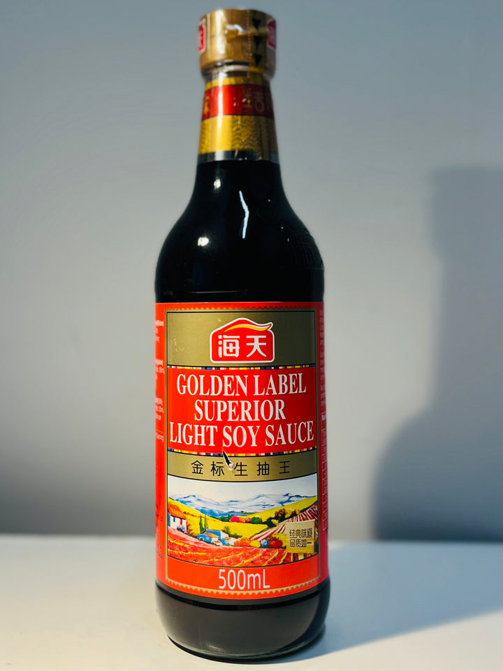 海天金标生抽王500ml HT Golden Label Light Soy Sauce