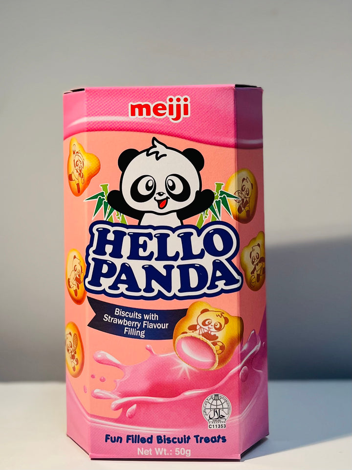Meiji Hello Panda Strawberry Flavour 50g