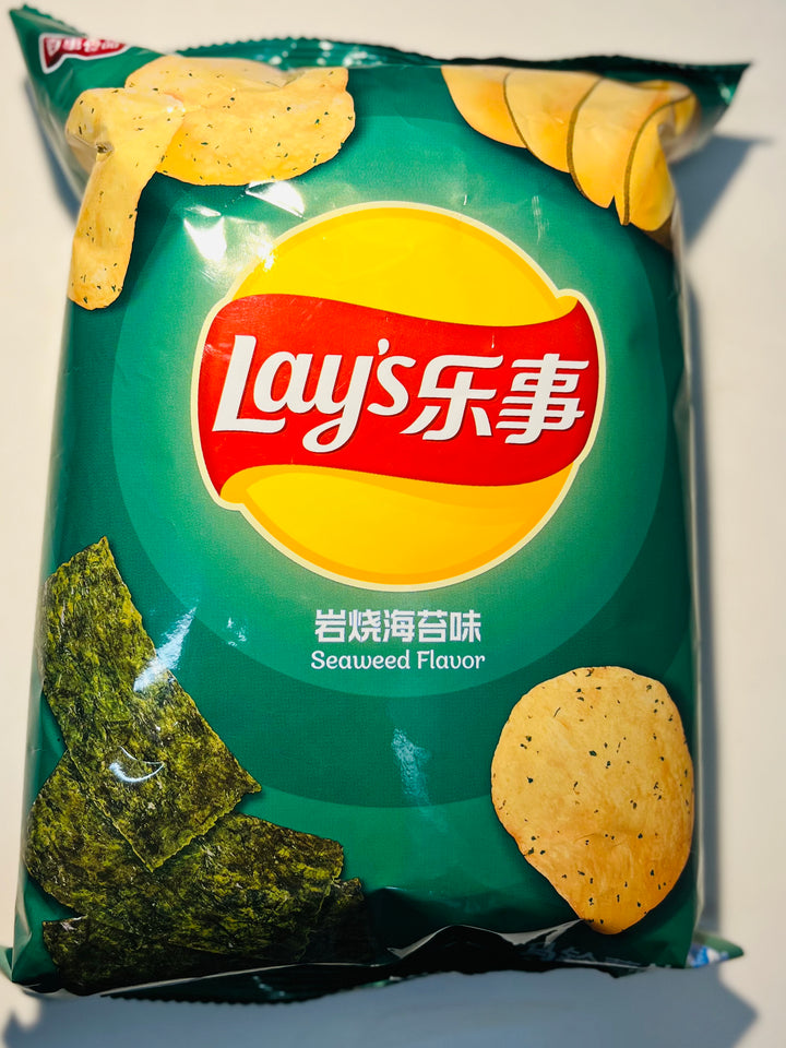 乐事薯片岩烧海苔味70g Lay's Potato Chips Seaweed